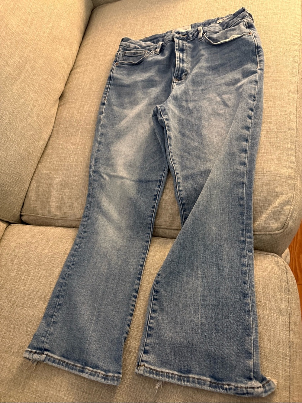 Dear John Light Blue Flare Jeans